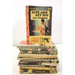 11 James Bond 007 paperback books