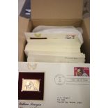 37 USA FDI Covers and world stamps KW in bags