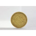 1820 Gold Soverign coin