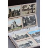 Album of approximately 280 Wiltshire postcards mainly early 20th C