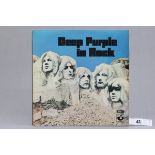 Vinyl - Deep Purple In Rock GHVL777 Stereo laminated gatefoold sleeve A1 B2 matrix 'The Gramophone