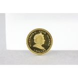 Cook Islands gold coin $1 2008