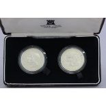 2 Silver proof Crowns