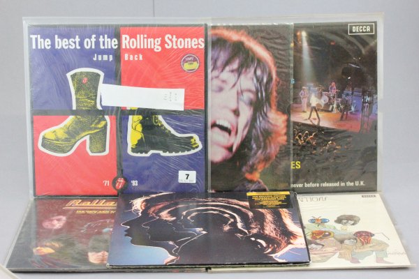 Rolling Stones Vinyl - 6 LPs including Metamorphosis SKL5212, Hot Rocks 1964-1971 London 820 140-