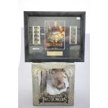 Film - Framed & glazed Pirates of the Caribbean Dead Man's Chest ltd edn double film cell plus a