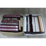 Eighteen stamp albums with mint GB & world not hinged singles, block 4 part sheet booklets,