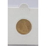 American Eagle Indian Head 1909 $5 gold coin
