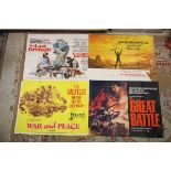 Film Poster - Four UK Quad posters including Tell Them Willie Boy Is Here starring Robert Redford,