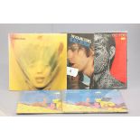 Rolling Stones Vinyl - 5 LPs including Goats Head Soup COC59101, Black and Blue COC59106, Tattoo You