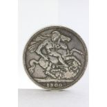 Victorian Florin dated 1900