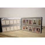 Folder of nine various cigarette card sets including 1912 Players Characters from Dickens, 1924