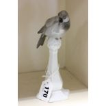 Rosenthal Bird sat on Pedestal