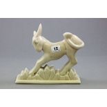 Beswick Donkey, model no. 369, cream finish