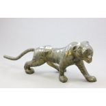 Chinese Style Brass Model of a Tiger