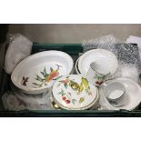 Quantity of Royal Worcester Evesham Dinner Ware including Tureens, Cups, Plates, etc