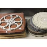 Quantity of Old Film Reeks including Home Sweet Home, The Ape, etc