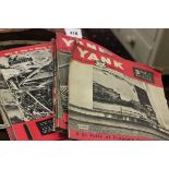 Approximately 27 Editions of the British Edition of 'Yank, The Army Weekly' Magazines