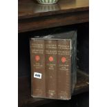 Three Volumes of Folio Society Winston Churchill 'The Second World War' Books, number 4, 5 and 6 (as