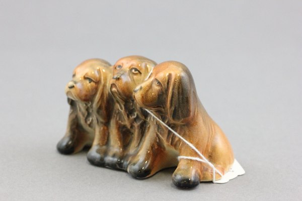 Beswick Model of Three Spaniel Dogs