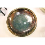 Art Pottery Shallow Bowl with Lustre finish