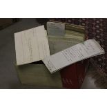 Approximately 35 Early 19th century Indentures mainly from Oxfordshire and Northamptonshire