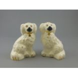 Pair of Beswick Staffordshire Dogs