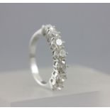 18ct White Gold Seven Stone Diamond Ring (approx. 1.7cts)