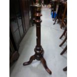 19th century Hardwood Music Stand Base