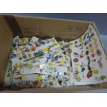 Large Quantity of Enamelled Pin Badges