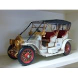 Tin plate model of a vintage car