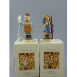 Two Boxed Goebel Hummel Figures - 'Hear Ye, Hear Ye' and 'Postman'