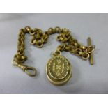 Fob Chain with Locket