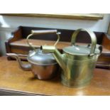 Vintage Copper Watering Can, Copper Kettle