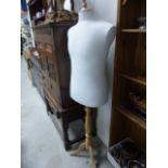 Shop Torso Dress Mannequin on Beechwood Stand