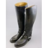 Pair of Aigle Riding Boots with Spurs, size 42