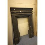 Early 20th century Cast Iron Fire Surround