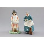 Two Royal Doulton Figures 'Age of Innocence' First Outing HN3377 and 'The Favourite' HN2249