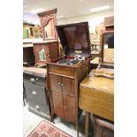 Early 20th century  'Fullotone' Gramophone in Mahogany Cabinet