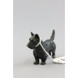 Bronze Painted Figure of a Scottish Terrier