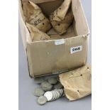 Four bags of mainly UK silver coins