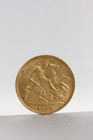 1914 Half Sovereign Gold Coin