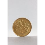 1914 Half Sovereign Gold Coin