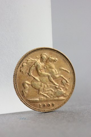 1903 Half Sovereign Gold Coin
