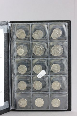 Collection of 21 USA silver coins