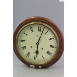 Vintage Smiths Two Train Wall Clock