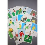 Football Collectable's - complete set of 60 Action portrait cards by Signma Sports in mint