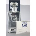 Boxed Martell 10th ANniversary Grand National glass Decanter