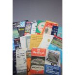 31 Mixed sporting programmes from 1950's onwards including football, rugby etc