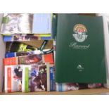 Horse Racing Race Cards and Collectable's - Collection of big race programmes including fully signed