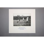 1906 Charity Shield Manchester United v QPR photo in mount.  This was the first ever Charity